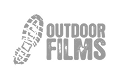 černobílé logo Outdoor films
